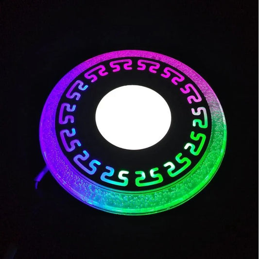 Panel LED Encastrable 3 Position 3+3W "