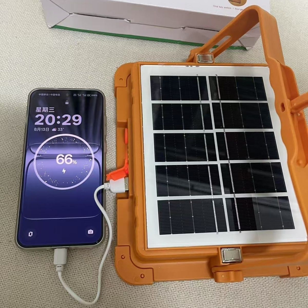 أقوى جهاز للشحن والإضاءة Mini Projecteur 4/1
