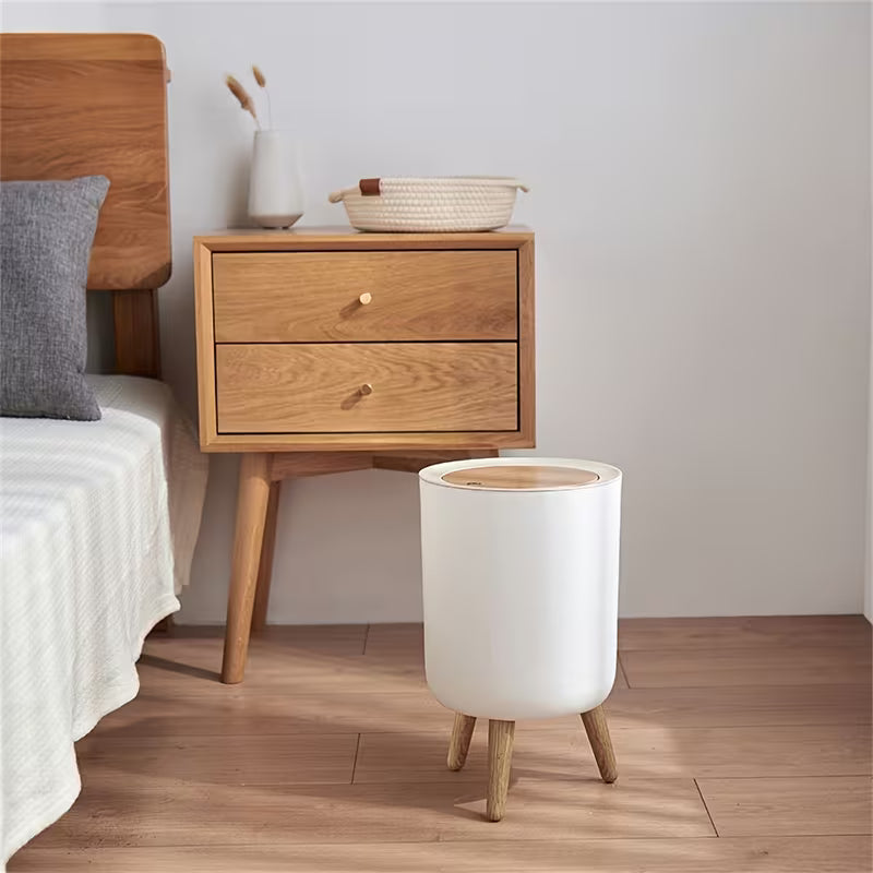 Poubelle Design avec Couvercle 2L/7L/10L pour Maison & Bureau