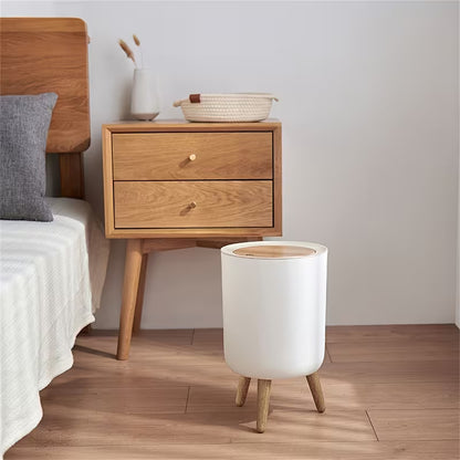 Poubelle Design avec Couvercle 2L/7L/10L pour Maison & Bureau