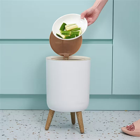 Poubelle Design avec Couvercle 2L/7L/10L pour Maison & Bureau