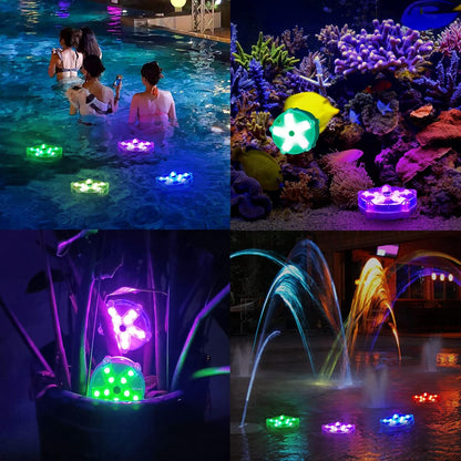 RIGAMIZ™ AquaLuxe – Lumières LED Flottantes Étanches pour Piscine