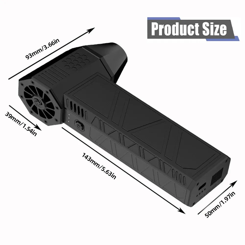 super power turbo fan + infrared thermometr