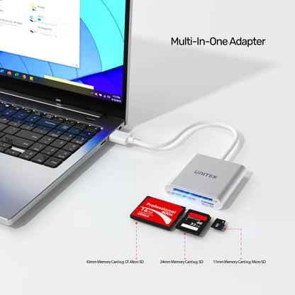 Smart Finder + card reader transfer